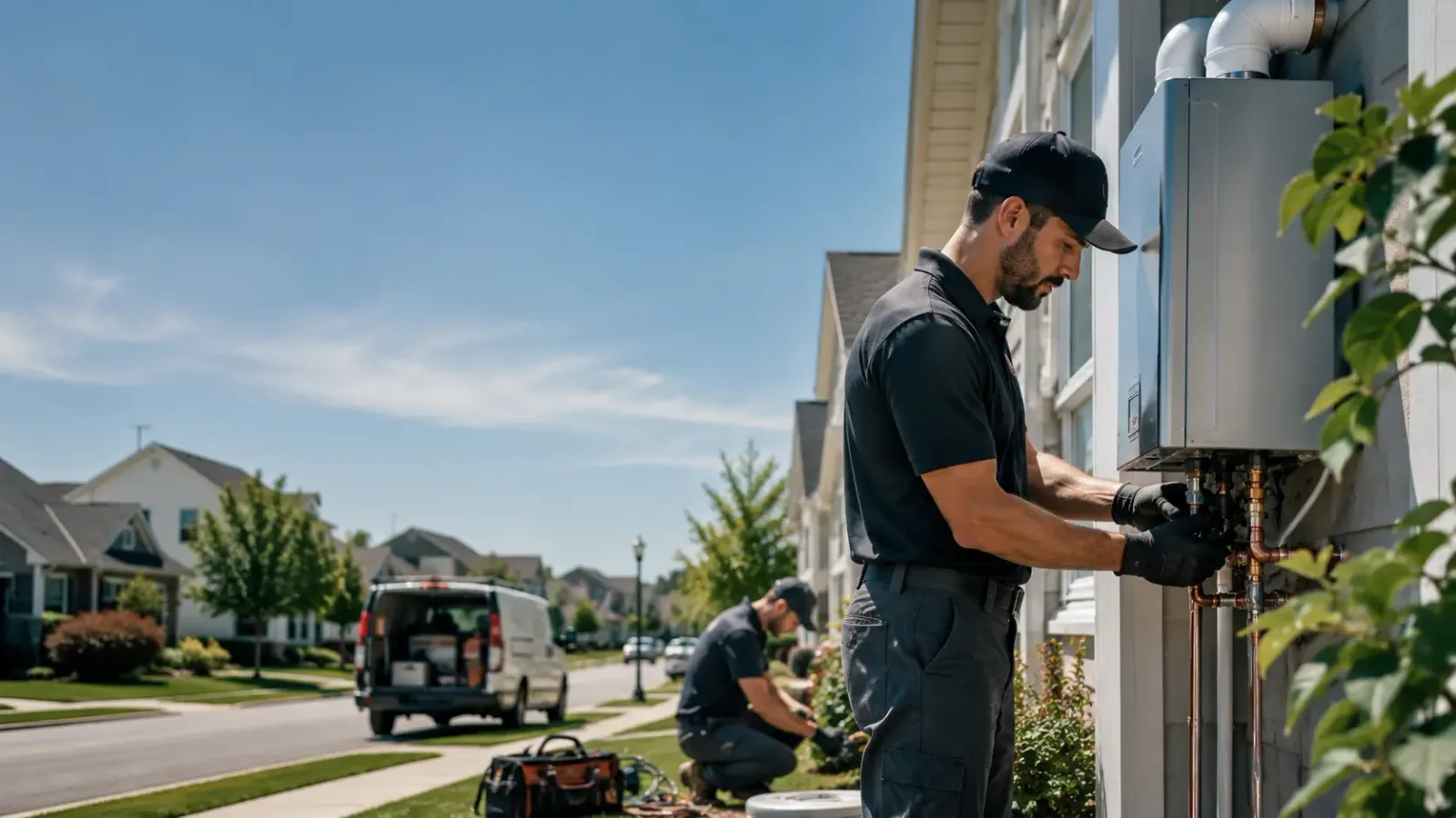 Tankless Water Heater Installation in Bronte, TX